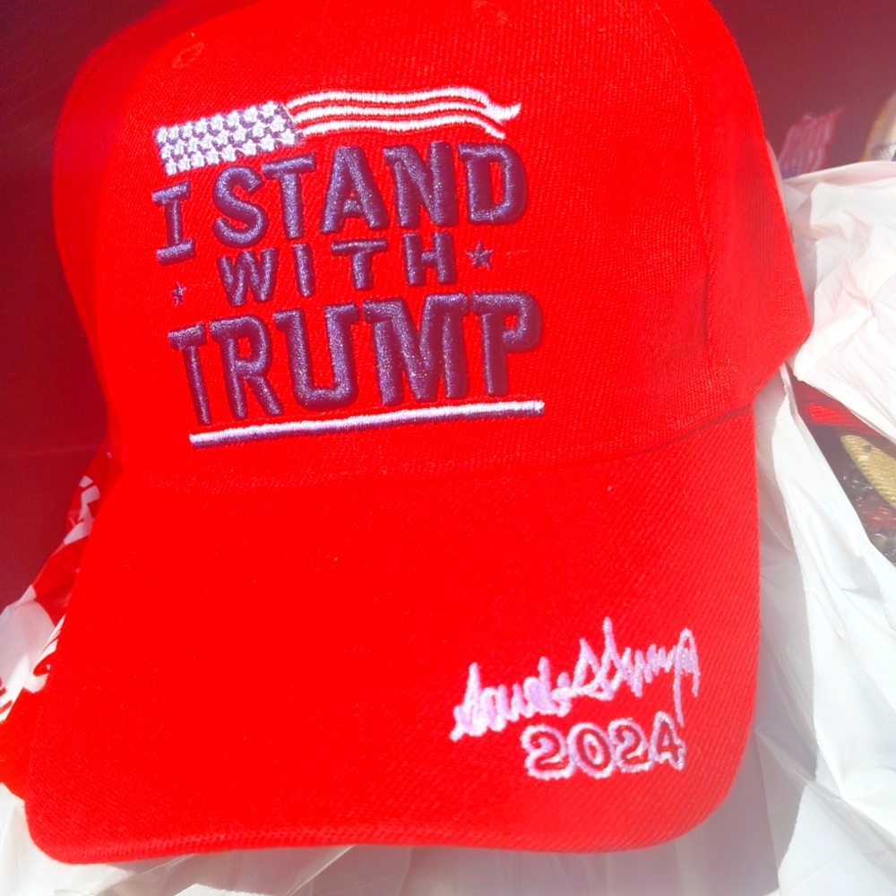 Trump ball cap I stand for trum